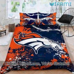 Denver Broncos Bed Sheets Unique Broncos Gift