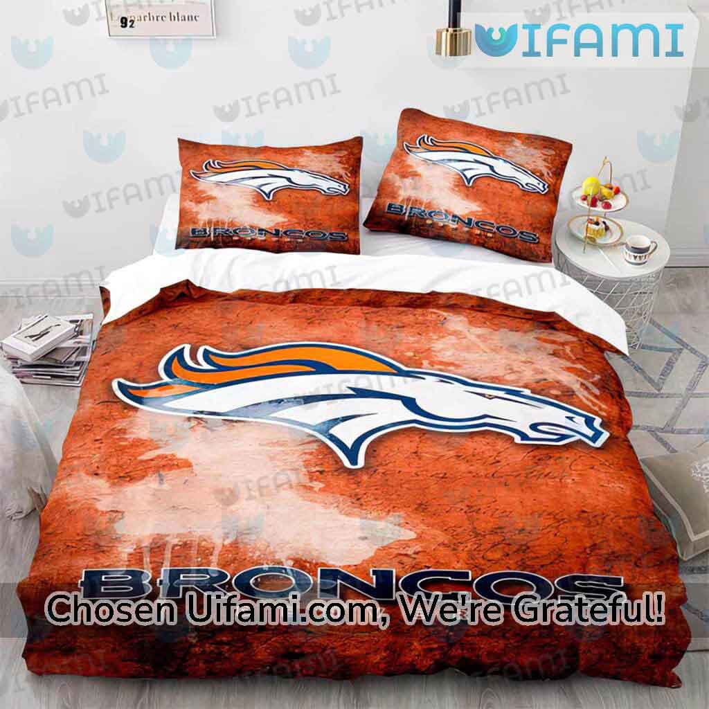 Denver Broncos Duvet Cover Bedding Set Pillowcase Comforter Cover Quilt  Cover