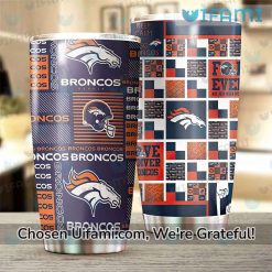Denver Broncos Coffee Tumbler Affordable Broncos Christmas Gift