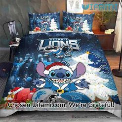 Detroit Lions Bed Sheets Unforgettable Stitch Detroit Lions Christmas Gifts Best selling