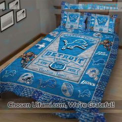 Detroit Lions Bedding Queen Impressive Detroit Lions Gifts For Men Trendy