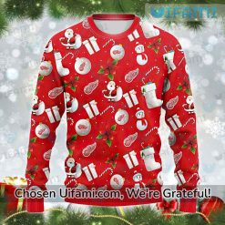 Ugly Christmas Sweater Red Wings Astonishing Rick And Morty Gift -  Personalized Gifts: Family, Sports, Occasions, Trending