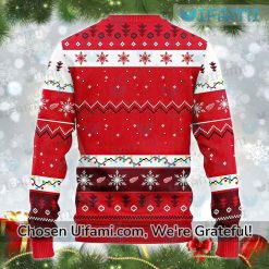 Detroit Red Wings Ugly Christmas Sweater Useful Mickey Ho Ho Ho Gift Exclusive