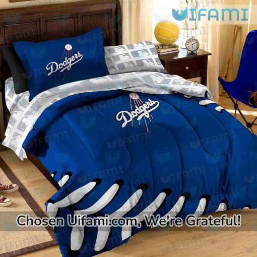 Dodgers Queen Bed Set Comfortable Los Angeles Dodgers Gift