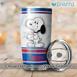 Dodgers Tumbler Cup Radiant Snoopy Los Angeles Dodgers Gift Latest Model