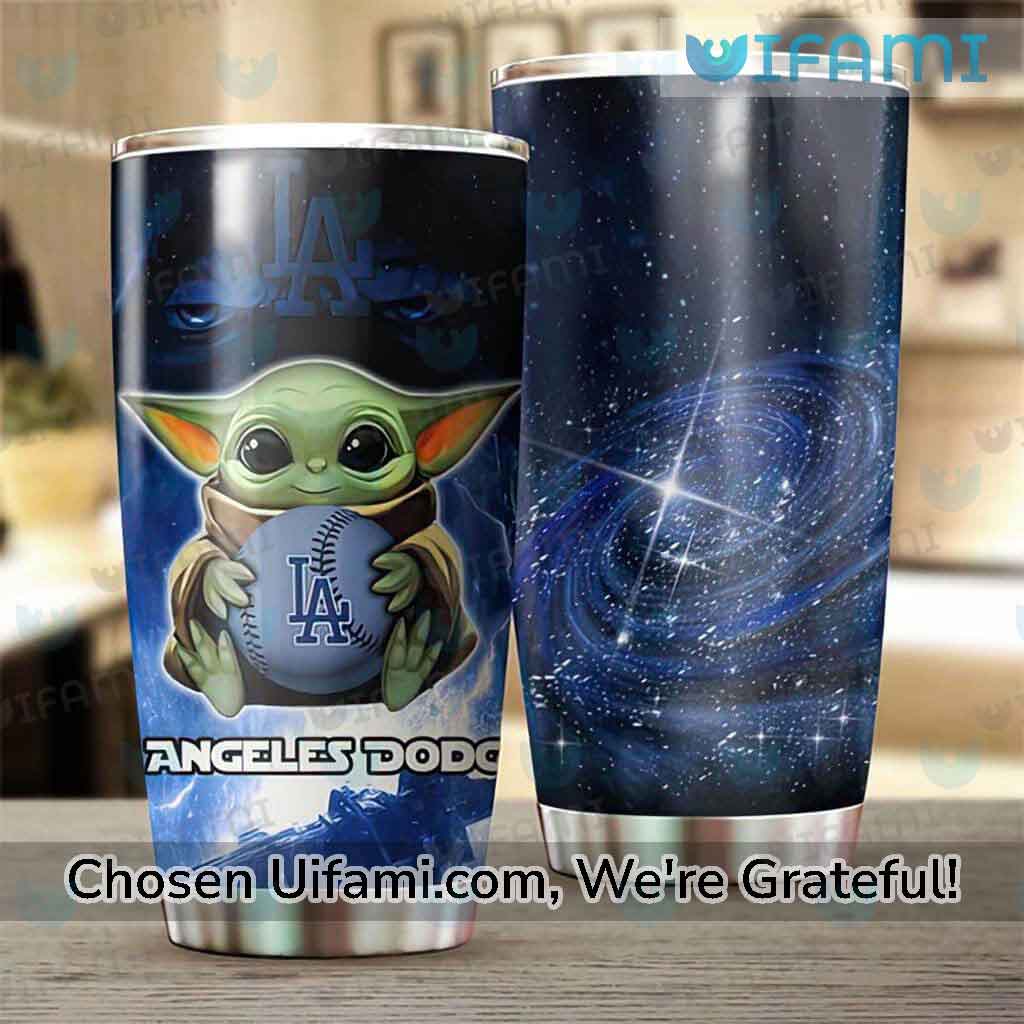 Dodgers Wine Tumbler Inexpensive Baby Yoda LA Dodgers Gift - Personalized  Gifts: Family, Sports, Occasions, Trending