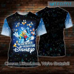 Donald Duck Graphic Tee 3D Amazing Never Too Old Gift