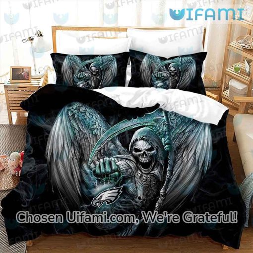 Eagles Bedding Queen Latest Grim Reaper Philadelphia Eagles Gift