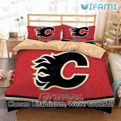 Flames Bed Sheets Unbelievable Calgary Flames Gift Ideas