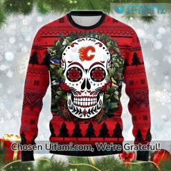 Flames Christmas Sweater Useful Calgary Flames Gift