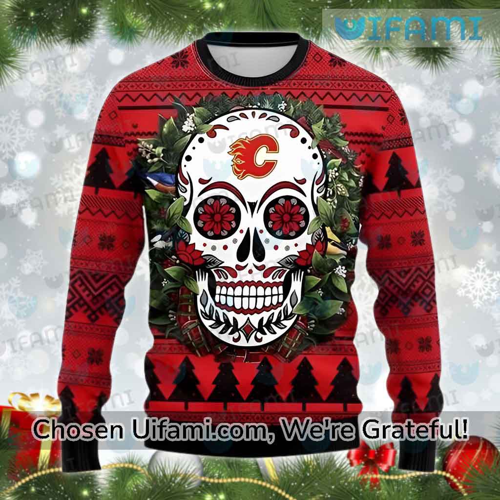 Calgary Flames Christmas Sweater Superior Santa Claus Gift - Personalized  Gifts: Family, Sports, Occasions, Trending