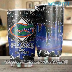Florida Gators Wine Tumbler Tempting Peace Love Gift For Gator Fans Best selling