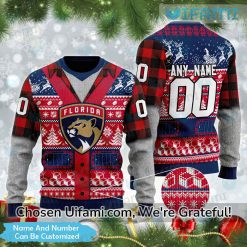 Florida Panthers Christmas Sweater Custom Cool Gift