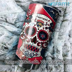 Florida Panthers Insulated Tumbler Exciting Sugar Skull Gift