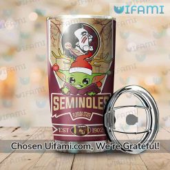 Florida State Seminoles 30 Oz Tumbler Perfect Christmas Baby Yoda FSU Gift Ideas Latest Model