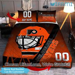 Flyers Bed Sheets Custom Useful Personalized Philadelphia Flyers Gift
