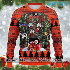 Flyers Xmas Sweater Stunning Philadelphia Flyers Gift