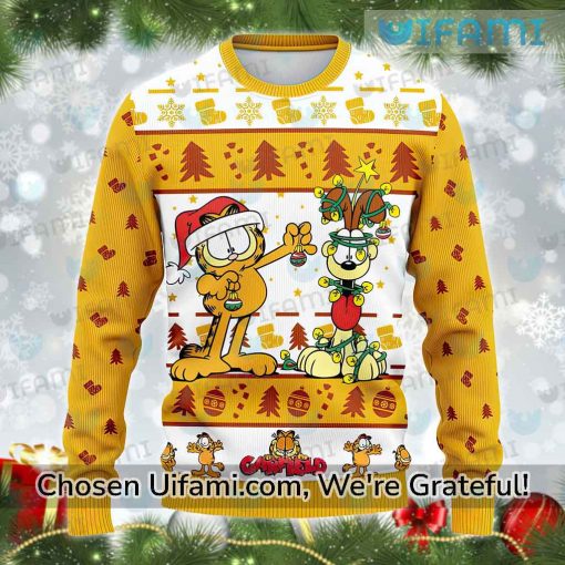 Garfield Christmas Sweater Eye-opening Gift