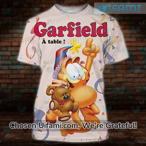 Garfield Graphic Tee 3D Spectacular Gift