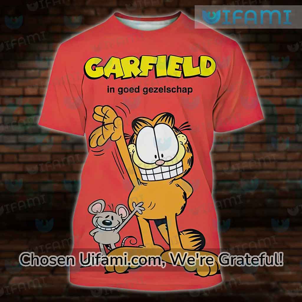Garfield Tee Shirt 3D Gorgeous Gift