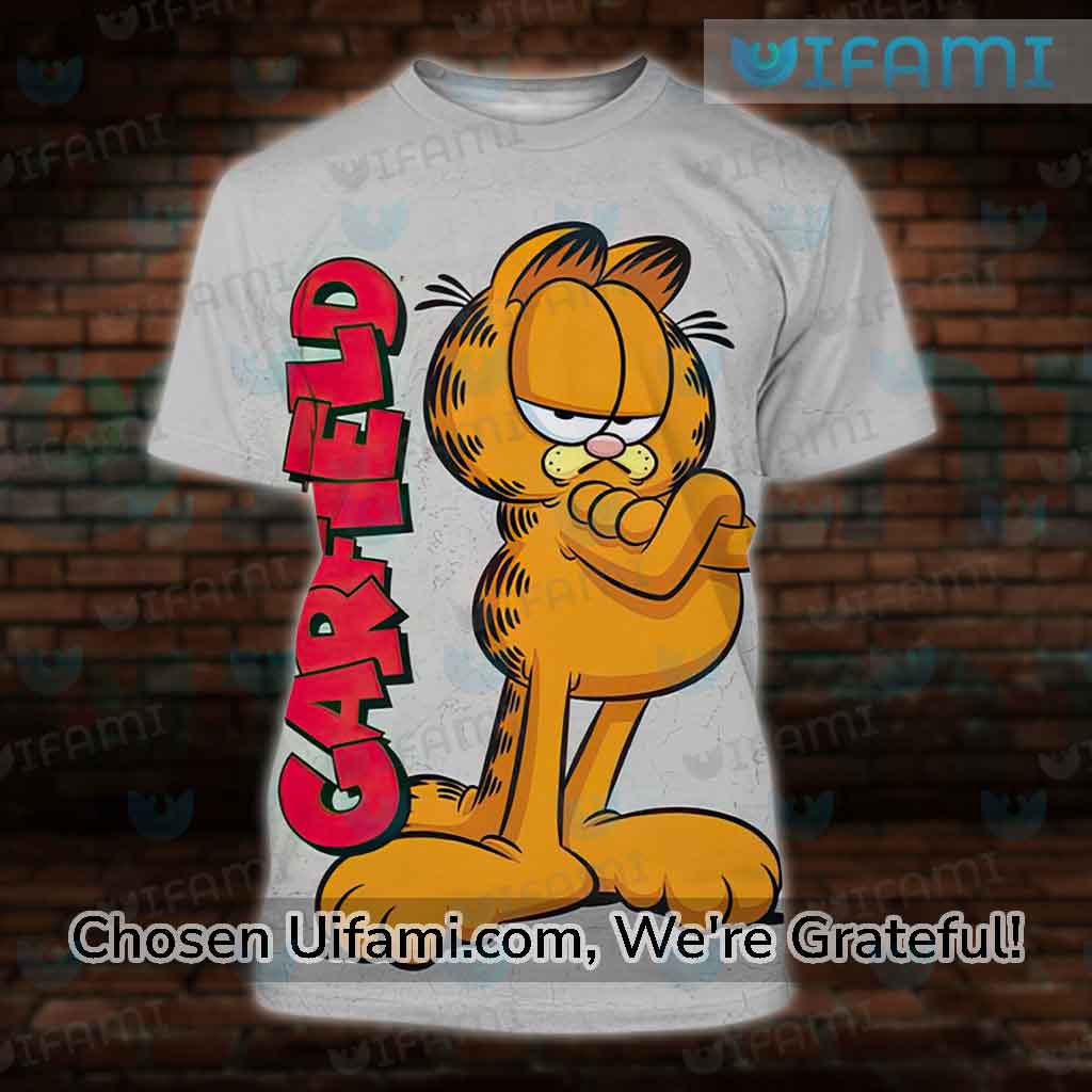 Garfield Vintage Shirt 3D Surprise Gift