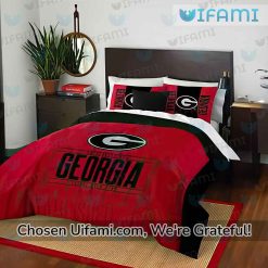 Georgia Bulldog Bedding Queen Surprising UGA Football Gift