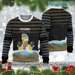 Golden Knights Christmas Sweater Greatest Homer Simpson Gift