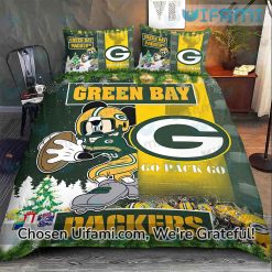 Green Bay Packers Bedding Cool Mickey Packers Gifts For Her