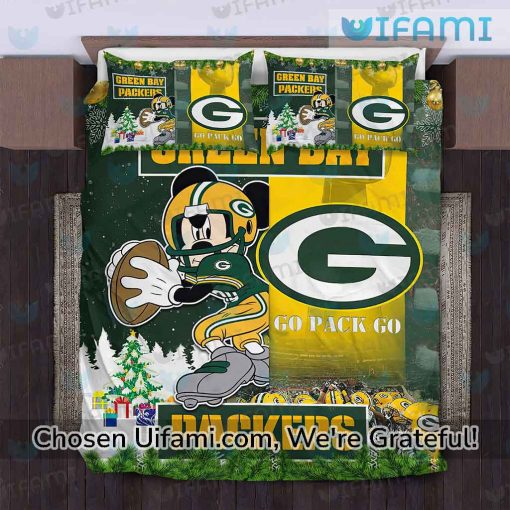 Green Bay Packers Bedding Cool Mickey Packers Gifts For Her