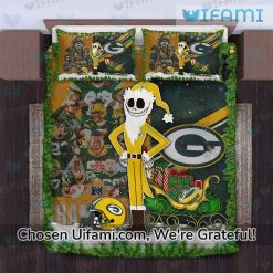 Green Bay Packers Sheet Set Brilliant Jack Skellington Packers Gift Trendy