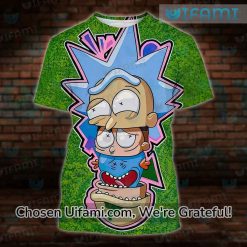 Green Rick And Morty Shirt 3D Spirited Gift