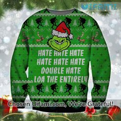 Grinch Sweater Men Unexpected Double Hate Gift