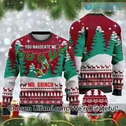 Grinch Ugly Christmas Sweater Mens Latest You Nauseate Me Gift