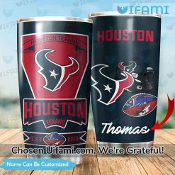 Houston Texans Coffee Tumbler Personalized Special Texans Gift Ideas