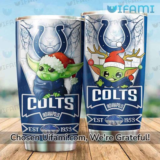 Indianapolis Colts Tumbler Baby Yoda Unique Colts Gift