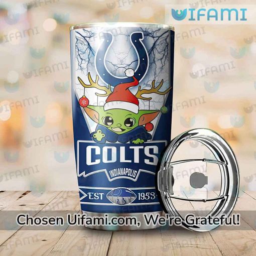 Indianapolis Colts Tumbler Baby Yoda Unique Colts Gift