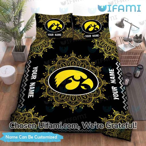 Iowa Hawkeyes Twin Bedding Custom Cool Hawkeye Gift