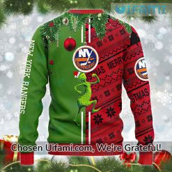 Islanders Sweater Unforgettable Grinch Max NY Islanders Gifts Exclusive