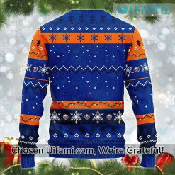 Islanders Ugly Christmas Sweater Eye-opening Mickey Ho Ho Ho NY Islanders Gift