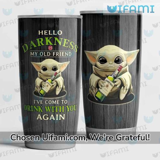 Jameson Tumbler Playful Baby Yoda My Old Friend Jameson Gift