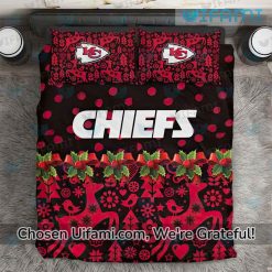 Kansas City Chiefs Duvet Cover Wonderful Christmas Chiefs Gift