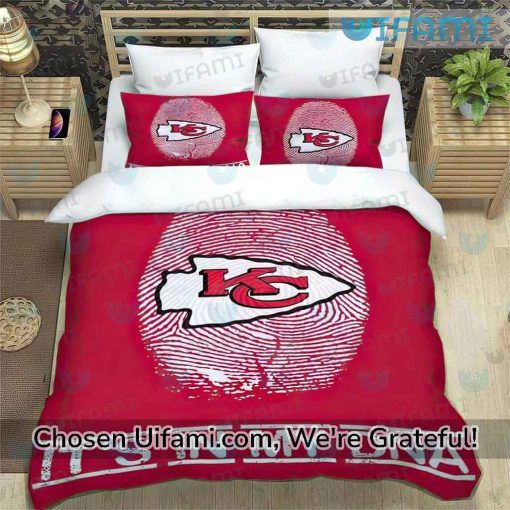Kansas City Chiefs Full Size Bedding My DNA Unique Chiefs Gifts
