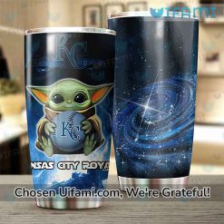 Kansas City Royals Coffee Tumbler Unique Baby Yoda KC Royals Gift Best selling