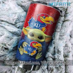 Kansas Jayhawks 30 Oz Tumbler Stunning Baby Yoda Jayhawk Gift Exclusive