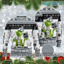 LA Kings Christmas Sweater Exquisite Grinch Gift