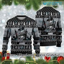 LA Kings Ugly Christmas Sweater Affordable Jack Skellington Gift