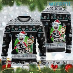 LA Kings Ugly Sweater Selected Rick And Morty Gift