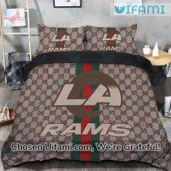 LA Rams Bed Set Discount Gucci Los Angeles Rams Gift Best selling