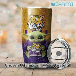 LSU Coffee Tumbler Unbelievable Baby Yoda LSU Gifts For Her Latest Model