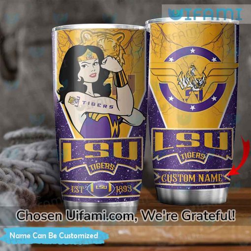 LSU Custom Tumbler Unforgettable LSU Christmas Gift